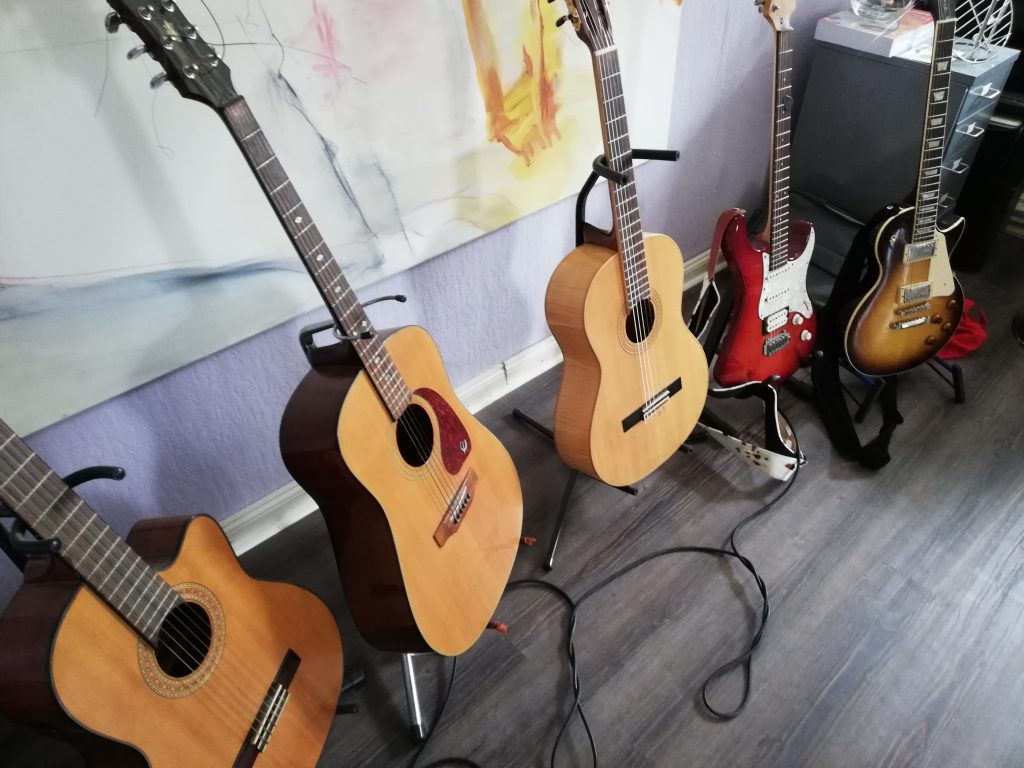 einige meiner Gitarren